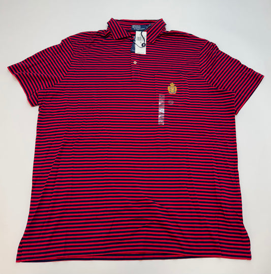 NWT Polo Ralph Lauren Classic Fit Polo Crest Lisle Shirt Red XL MPN 196206887610