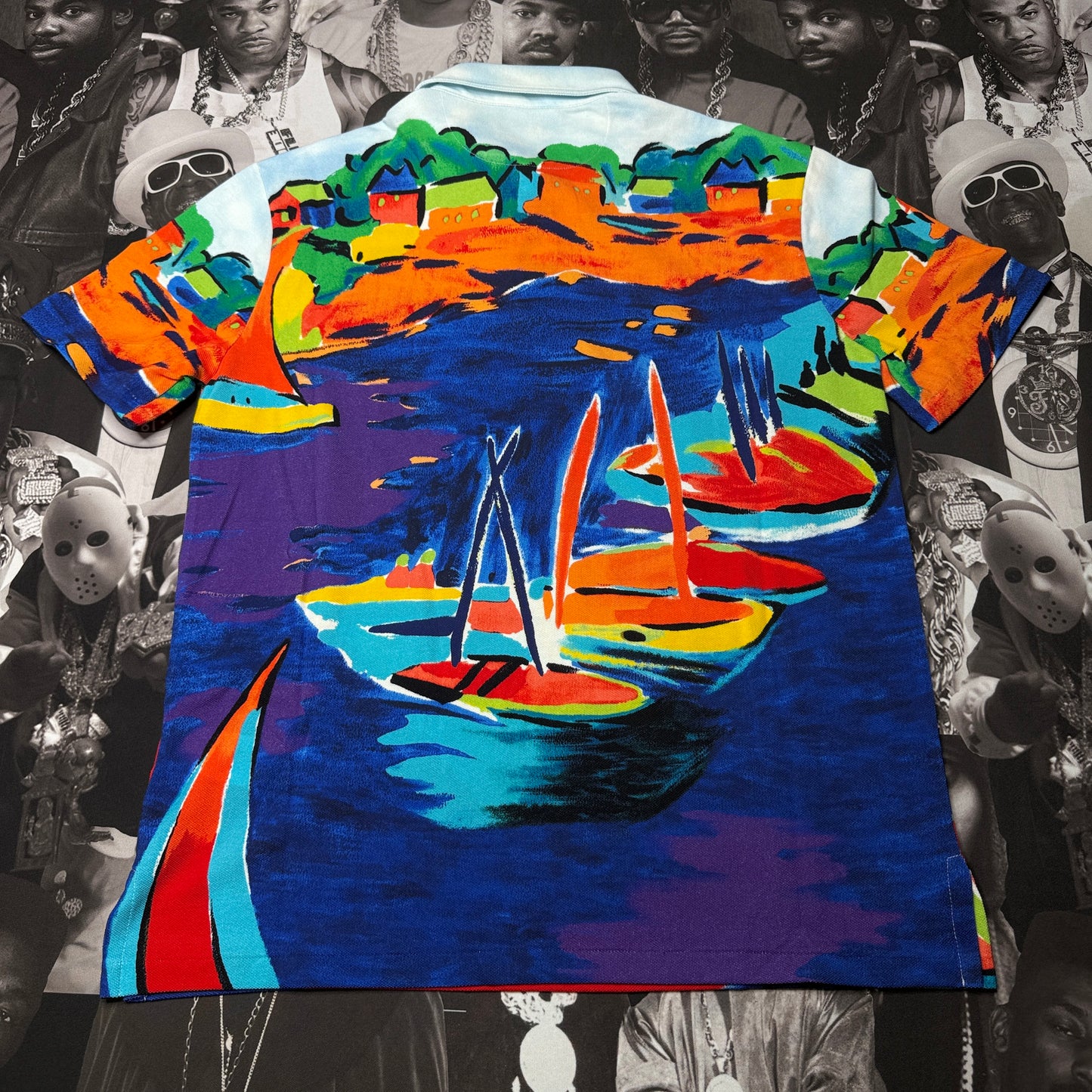 NWT Polo Ralph Lauren Custom Slim Fit Sailboat Mesh Polo Shirt