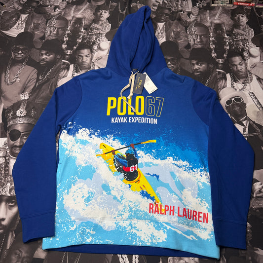 NWT Polo Ralph Lauren Kayak Expedition Hoodie Sweatshirt Polo 67