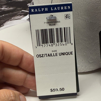 NWT Polo Ralph Lauren Polo Country Performance Ball Cap Blue