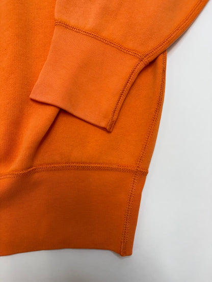 NWT Polo Ralph Lauren Vintage Fit Fleece Graphic Sweatshirt Orange 656621