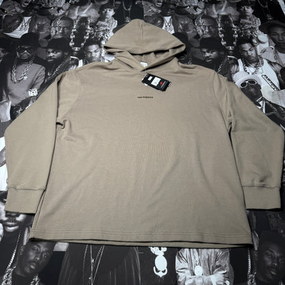 NWT New Balance Oversized Hoodie Large Light Brown MT33559