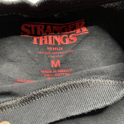 Netflix Stranger Things Tee Size Medium Black