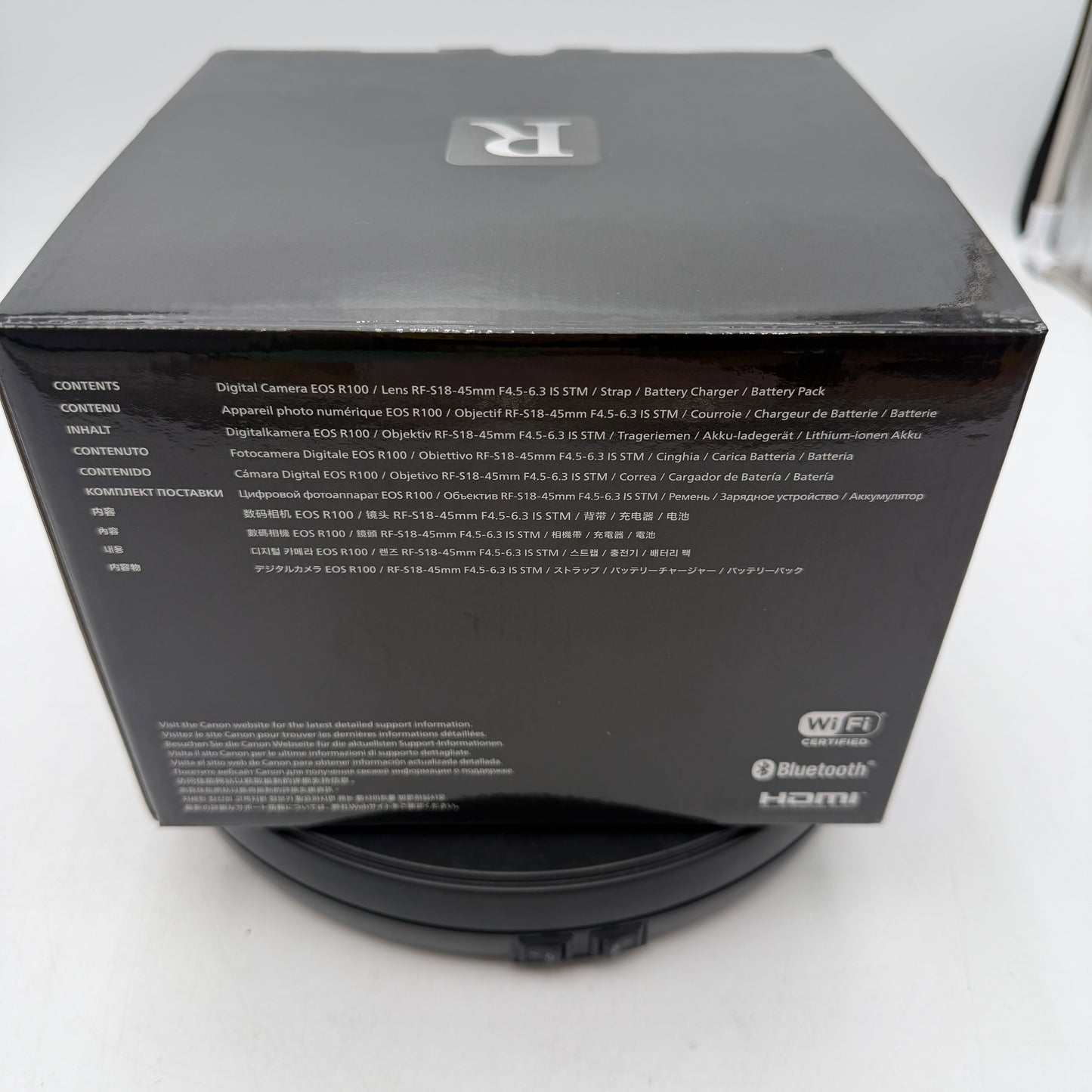New Canon EOS R100 Digital Camera Kit - Black