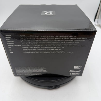 New Canon EOS R100 Digital Camera Kit - Black