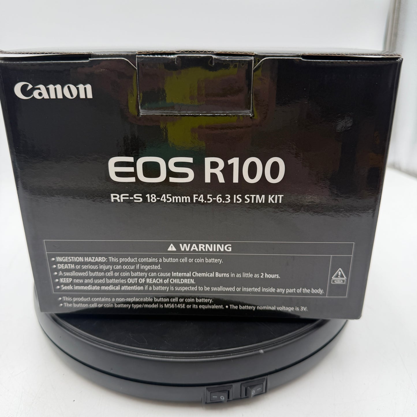 New Canon EOS R100 Digital Camera Kit - Black