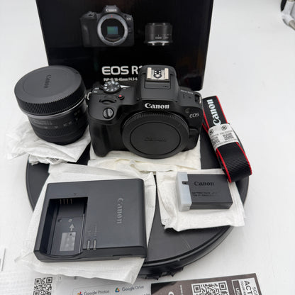 New Canon EOS R100 Digital Camera Kit - Black