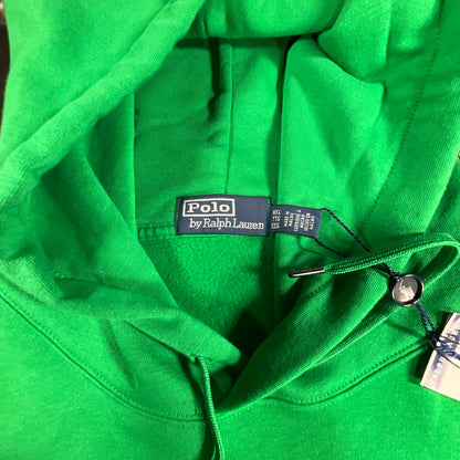 New Polo Ralph Lauren Magic Fleece Polo Ski 92 Print Hoodie Green 710881753001