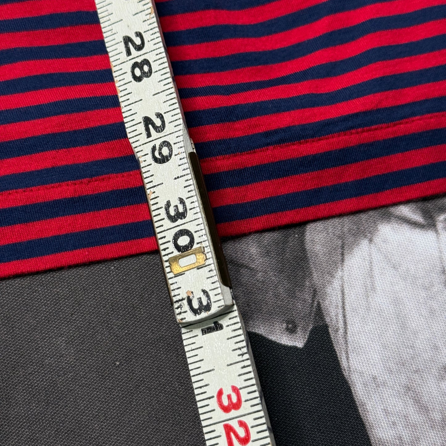 NWT Polo Ralph Lauren Striped Classic Fit Crest Polo Shirt Medium Red