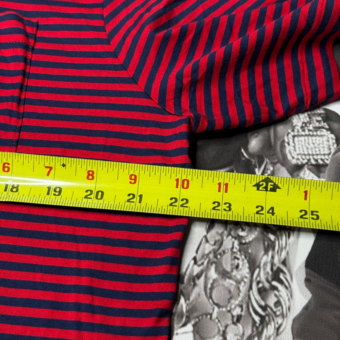 NWT Polo Ralph Lauren Striped Classic Fit Crest Polo Shirt Medium Red
