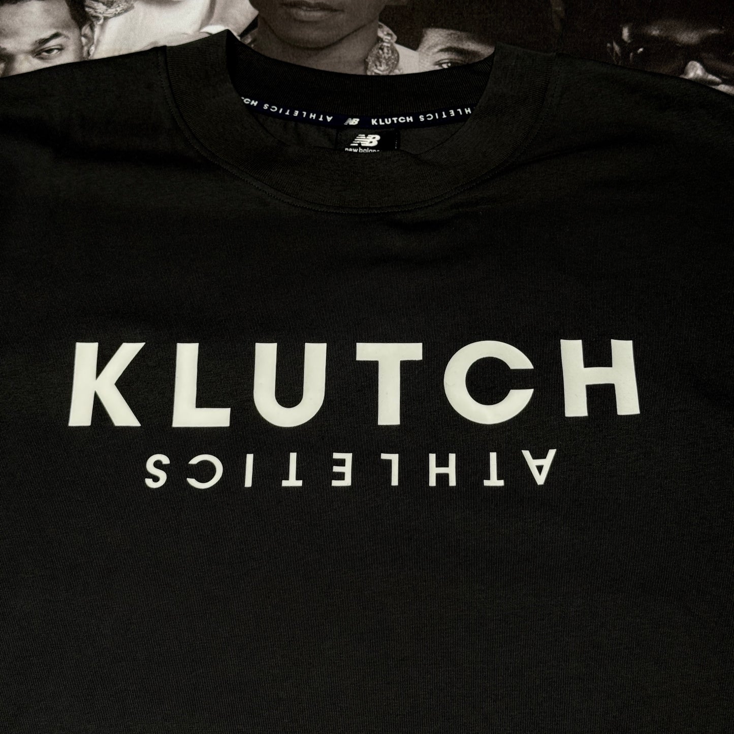 NWT New Balance Klutch Men's T Shirt Grey Short Sleeve Oversized Fit Size XL