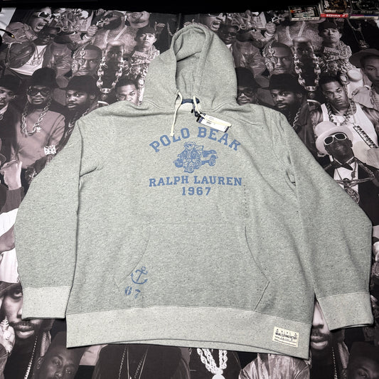 NWT Polo Ralph Lauren Men's Polo Bear Fleece Hoodie XL
