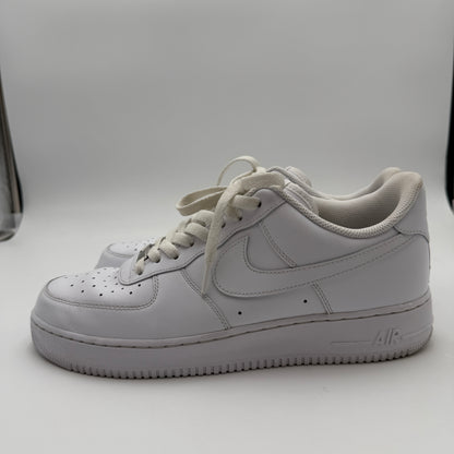 Nike Air Force 1 '07 Shoes Triple White CW2288-111 - Size 12 Used Condition