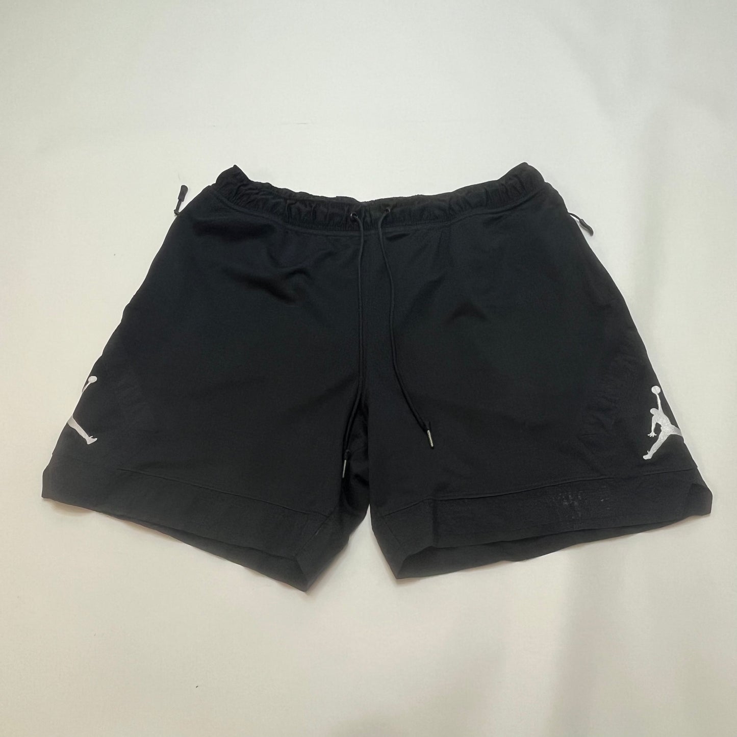 Nike Air Jordan Mens Jumpman Logo Basketball Shorts XL Black Used