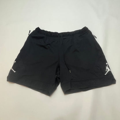 Nike Air Jordan Mens Jumpman Logo Basketball Shorts XL Black Used