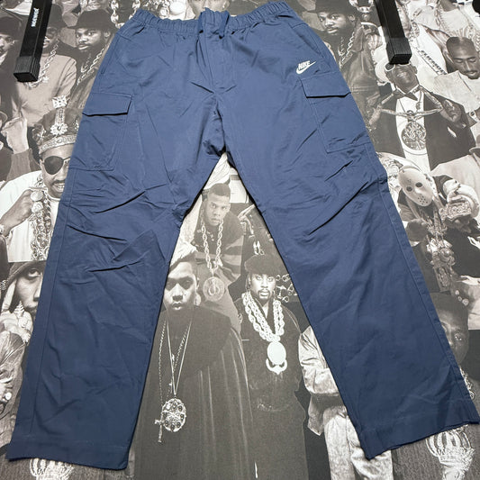 Nike Club Woven Cargo Pants in Navy sz XXL