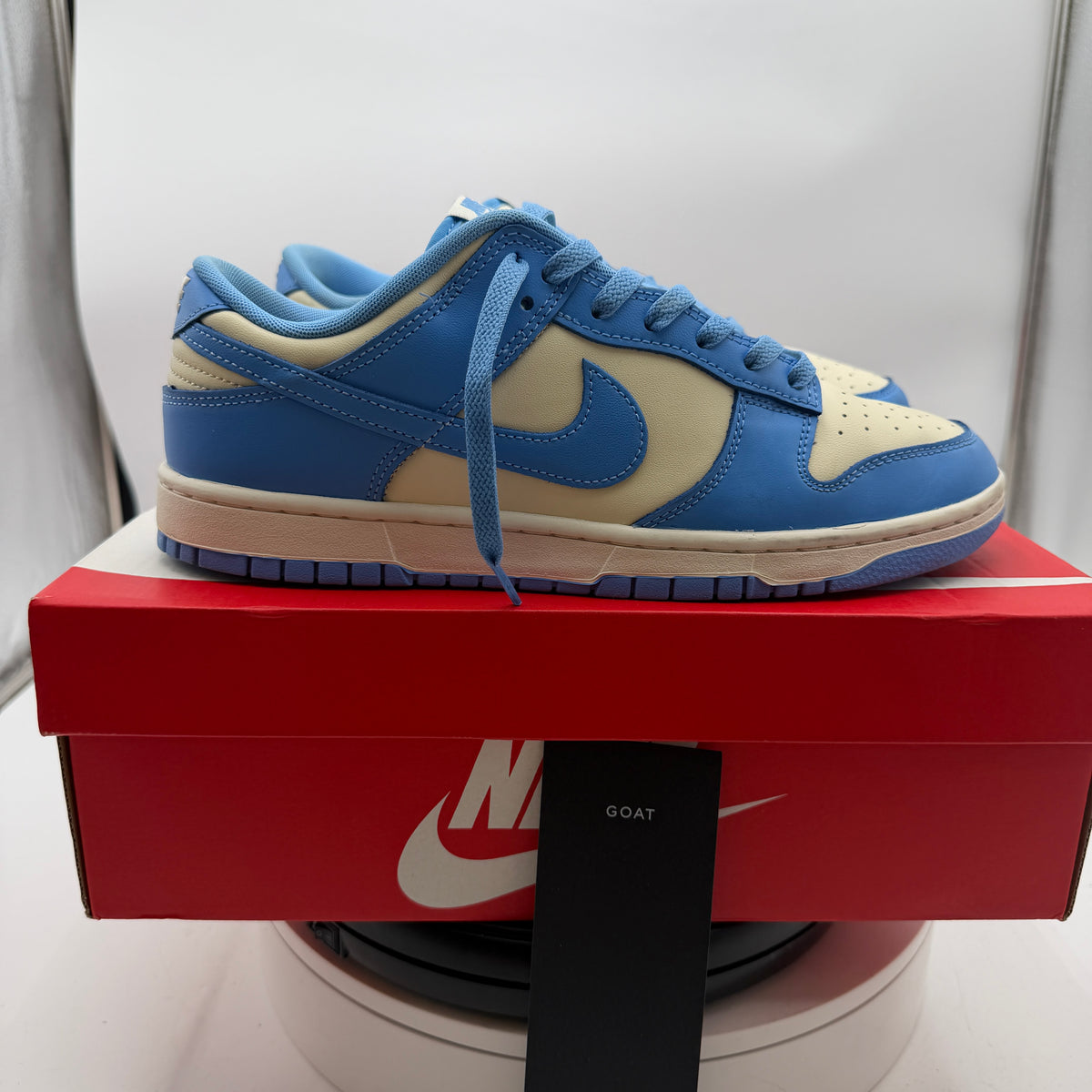 Nike Dunk Low Retro Coconut Milk/University Blue DV0833-113 Used Sneakers