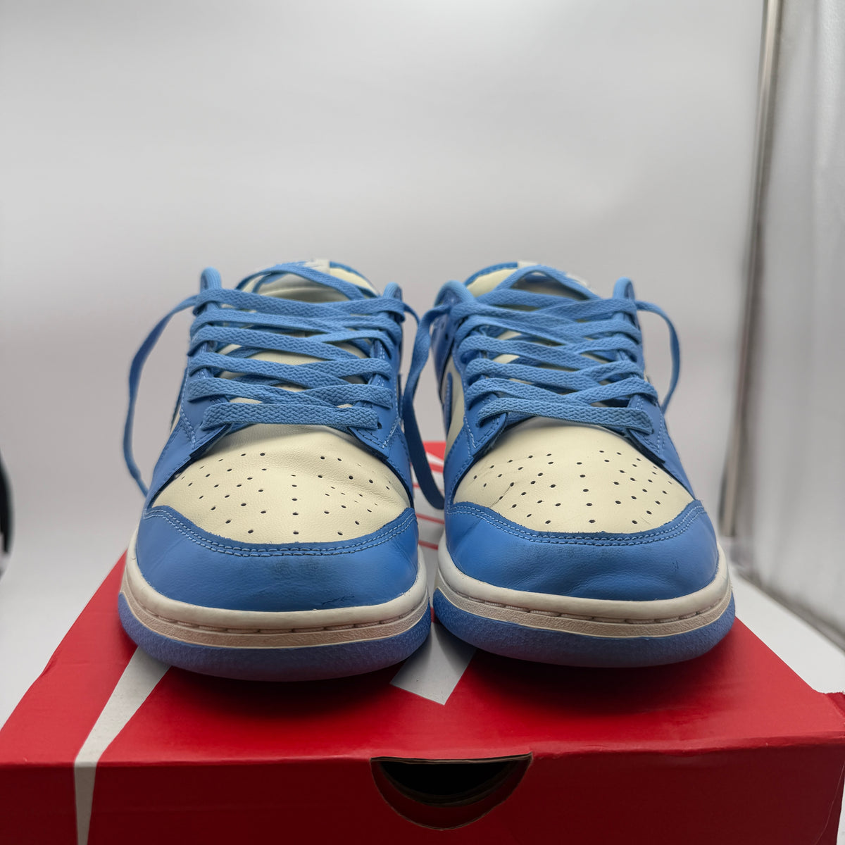 Nike Dunk Low Retro Coconut Milk/University Blue DV0833-113 Used Sneakers