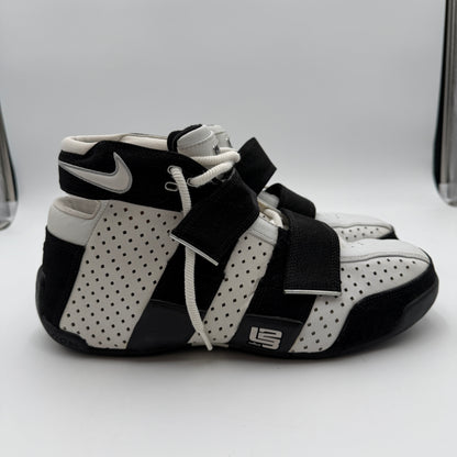 Nike Zoom Lebron 20-5-5 White/Black 12.5 Athletic Shoes 311145-111 Used