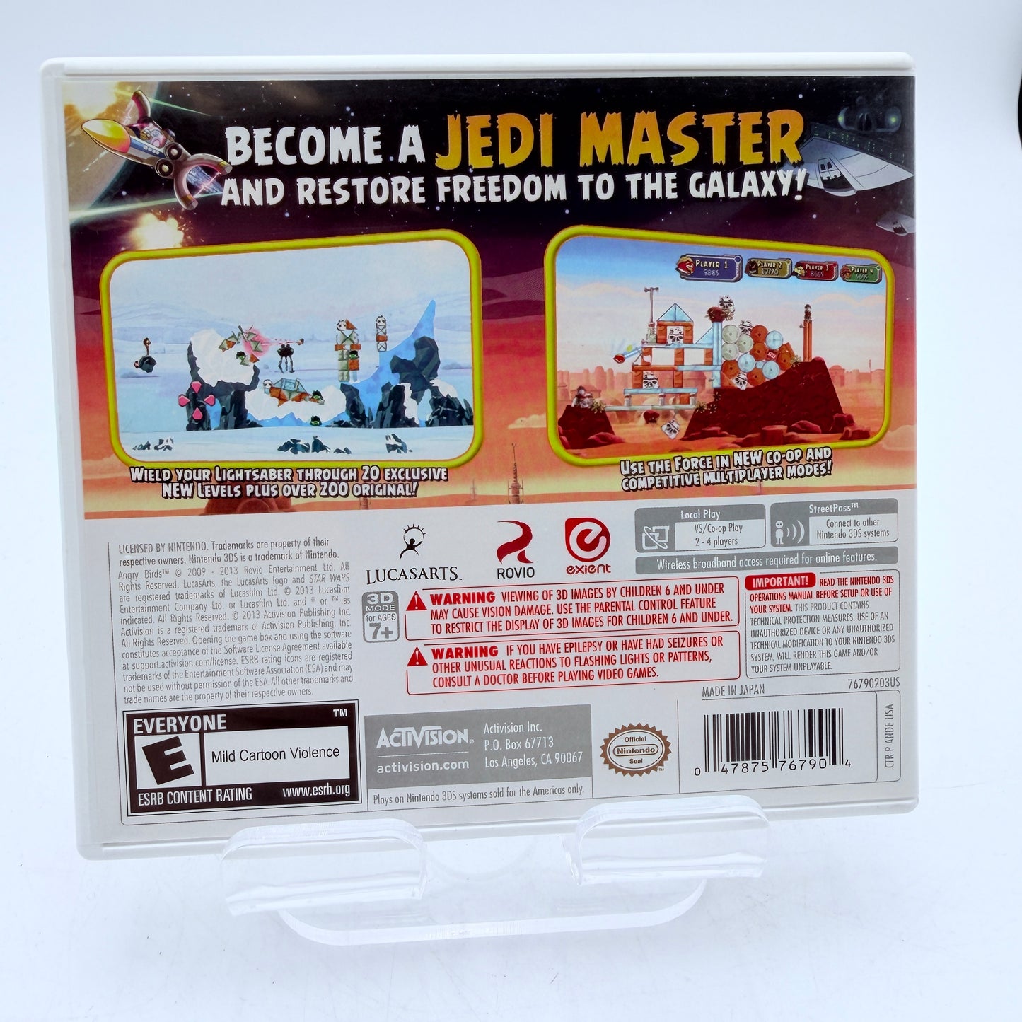 Nintendo 3DS Angry Birds Star Wars CIB