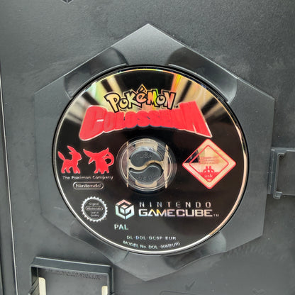 Nintendo Gamecube Pokemon Colosseum with Box PAL VERSION READ