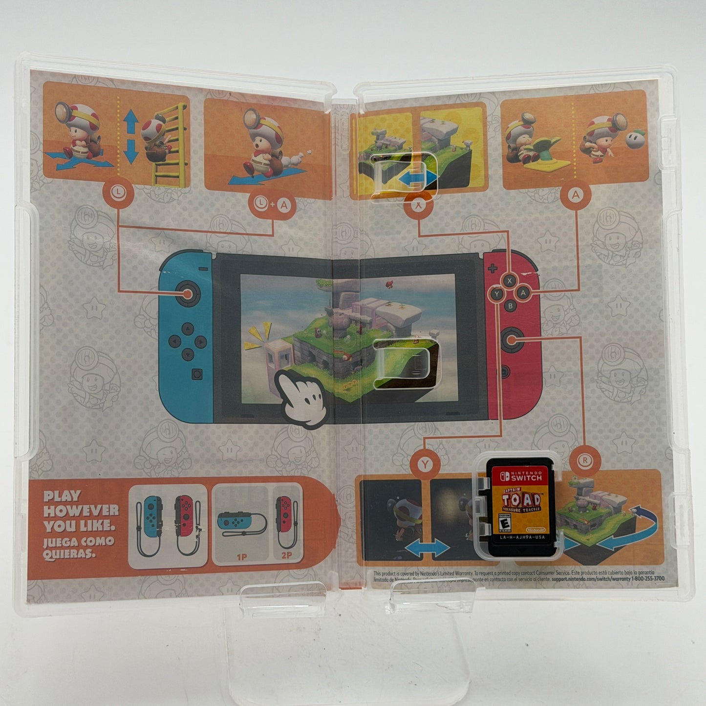 Nintendo Switch Captain Toad Treasure Tracker Video Game