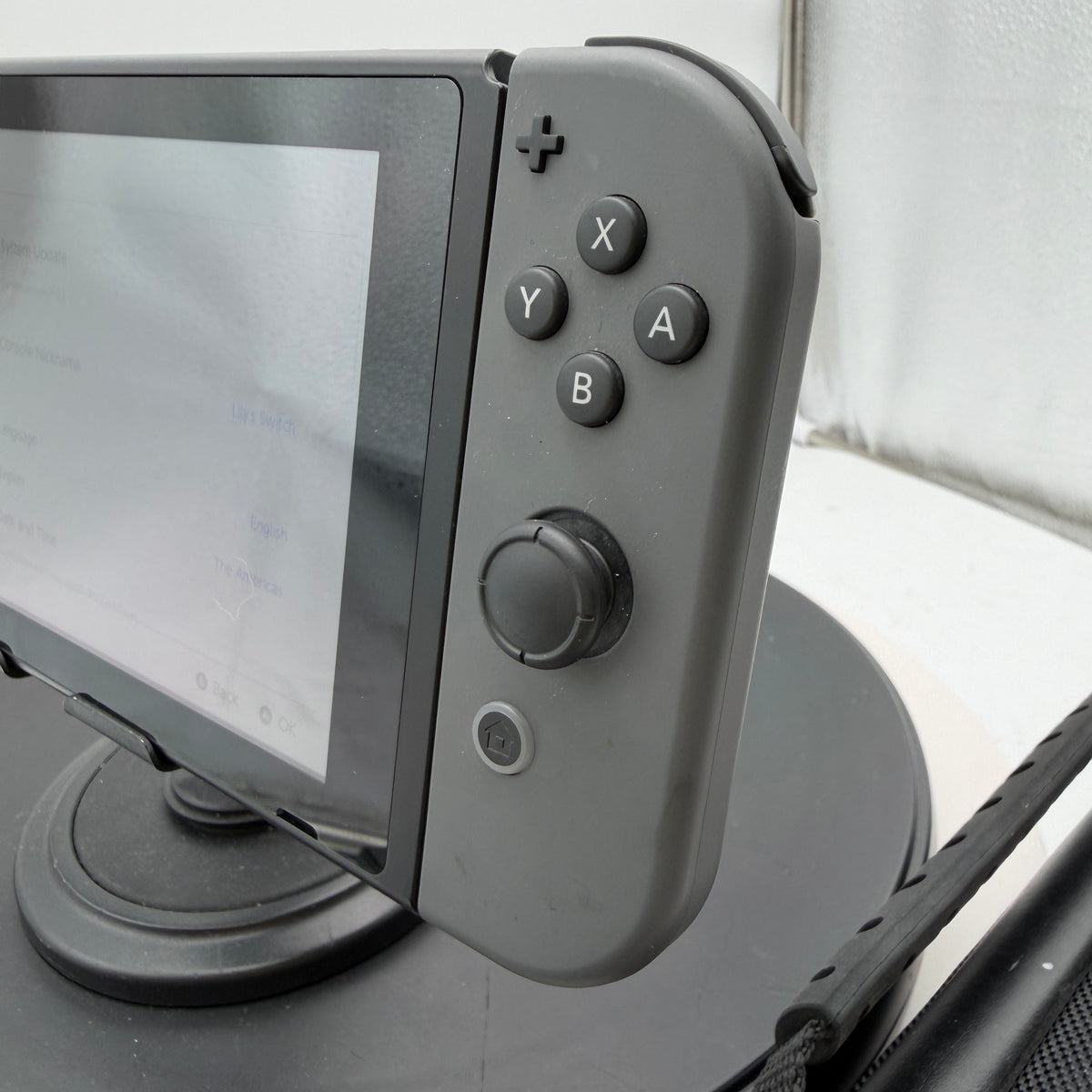 Nintendo Switch HAC-001-01 2019 Black Console with Case & Dock