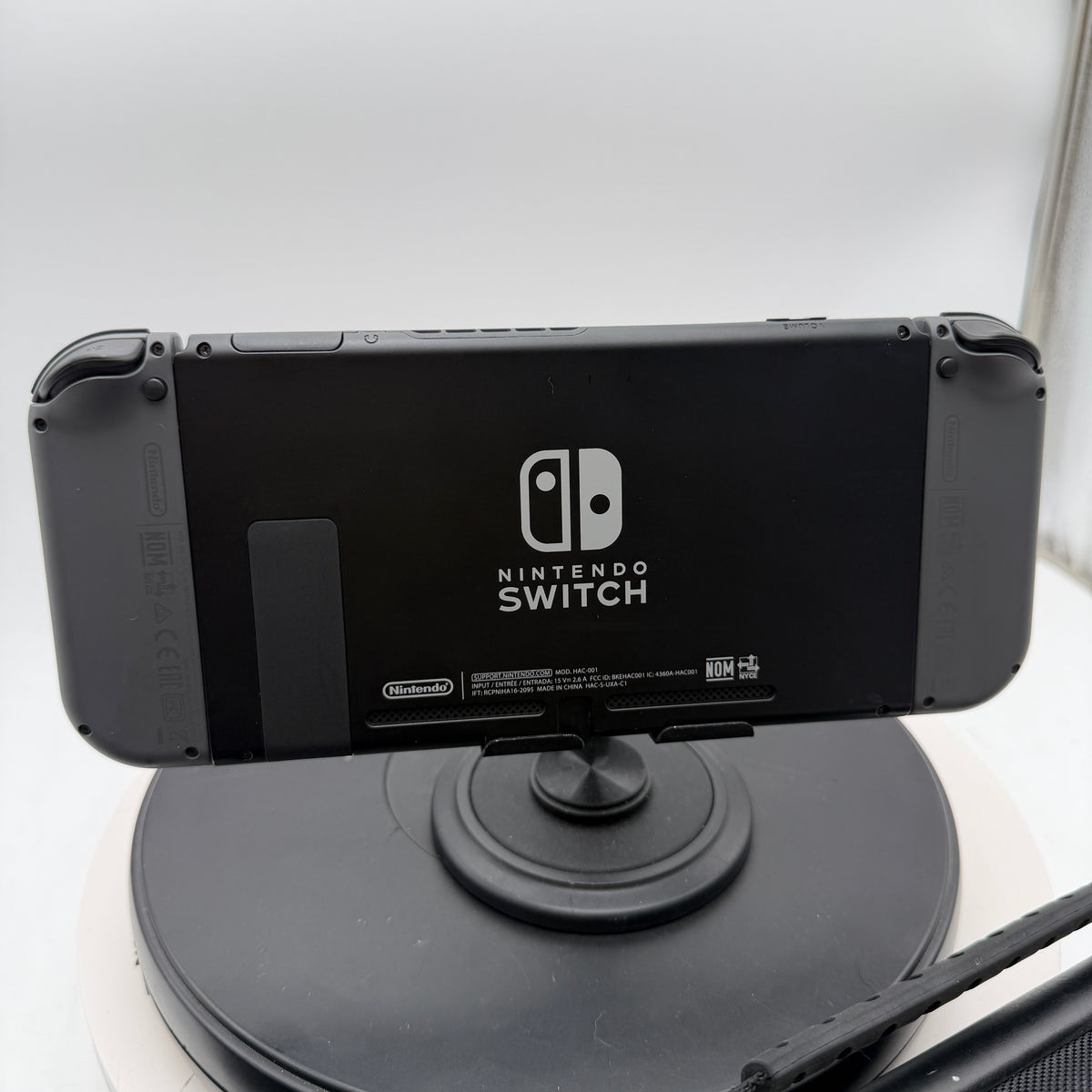 Nintendo Switch HAC-001-01 2019 Black Console with Case & Dock