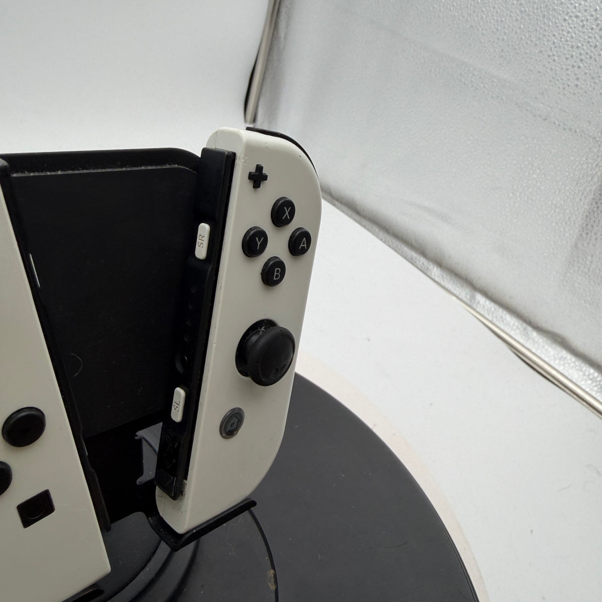 Nintendo Switch Joy-Con Pair Hac-016 & Hac-015 White Used B