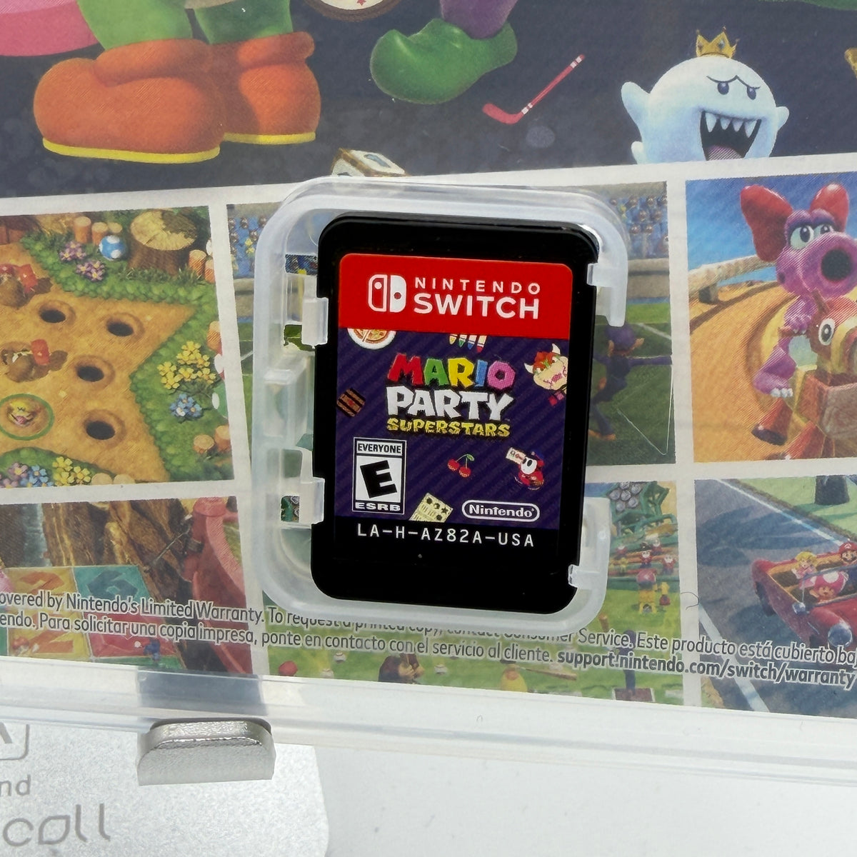 Nintendo Switch Mario Party Superstars Used With Box