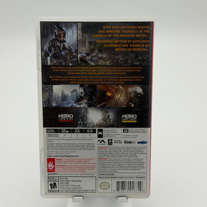 Nintendo Switch Metro Redux Used With Box