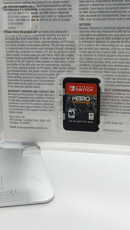 Nintendo Switch Metro Redux Used With Box