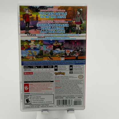 Nintendo Switch Pokémon Sword Used Video Game with Box
