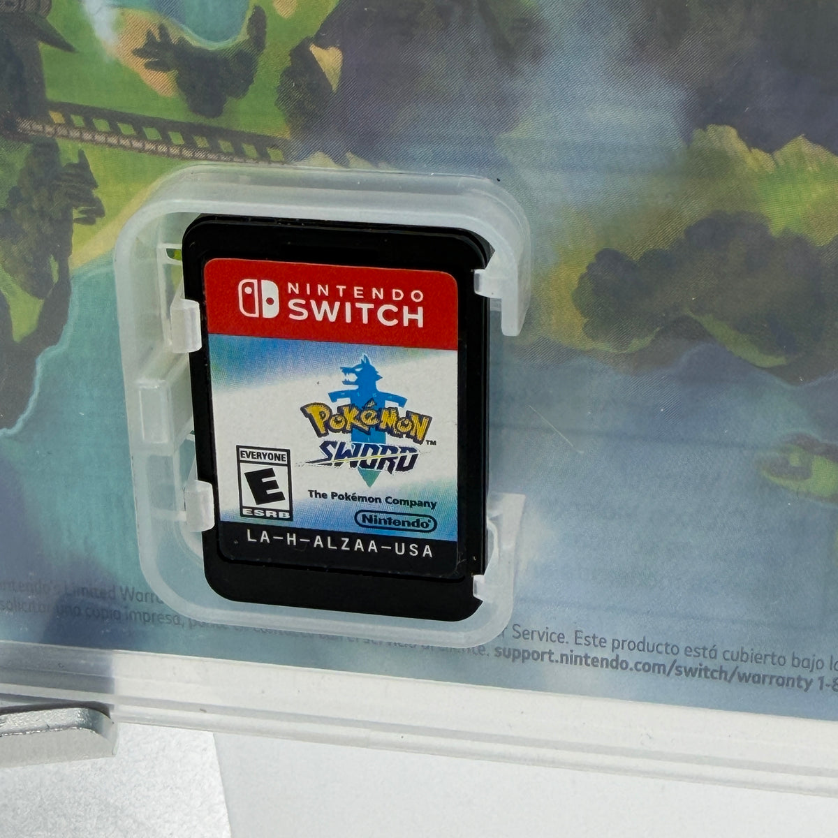 Nintendo Switch Pokémon Sword Used Video Game with Box