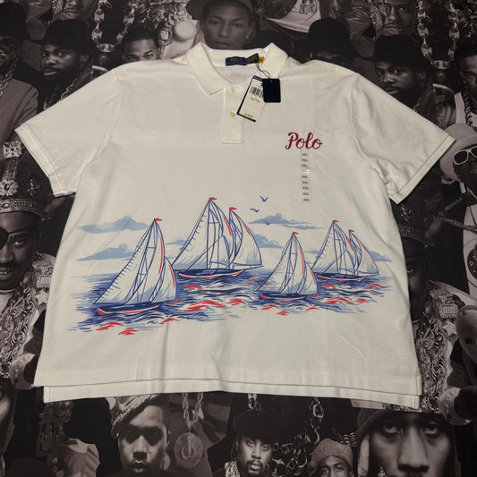 Nwt Polo Ralph Lauren Women's Sailing Boat Polo sz XXL
