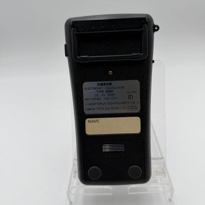 OMRON Vintage 1975 88M Calculator Green - Tested Working