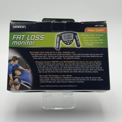 Omron Fat Loss Monitor - New Open Box - Black - Free Shipping & Returns