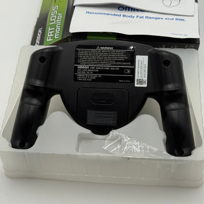 Omron Fat Loss Monitor - New Open Box - Black - Free Shipping & Returns