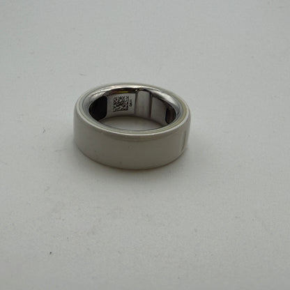 Oura Ring 4 Ceramic 2024 Smart Ring Cloud White Size 7