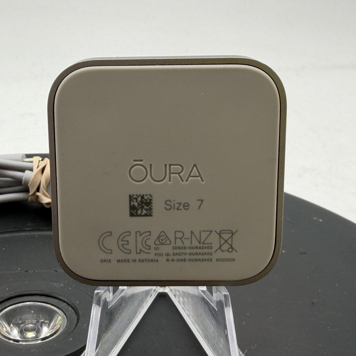 Oura Ring 4 Ceramic 2024 Smart Ring Cloud White Size 7