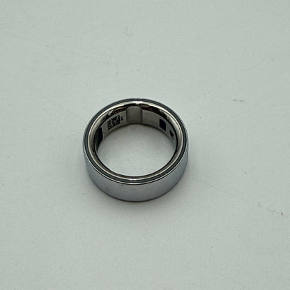 Oura Ring 4 Size 8 Smart Ring Silver Used - A