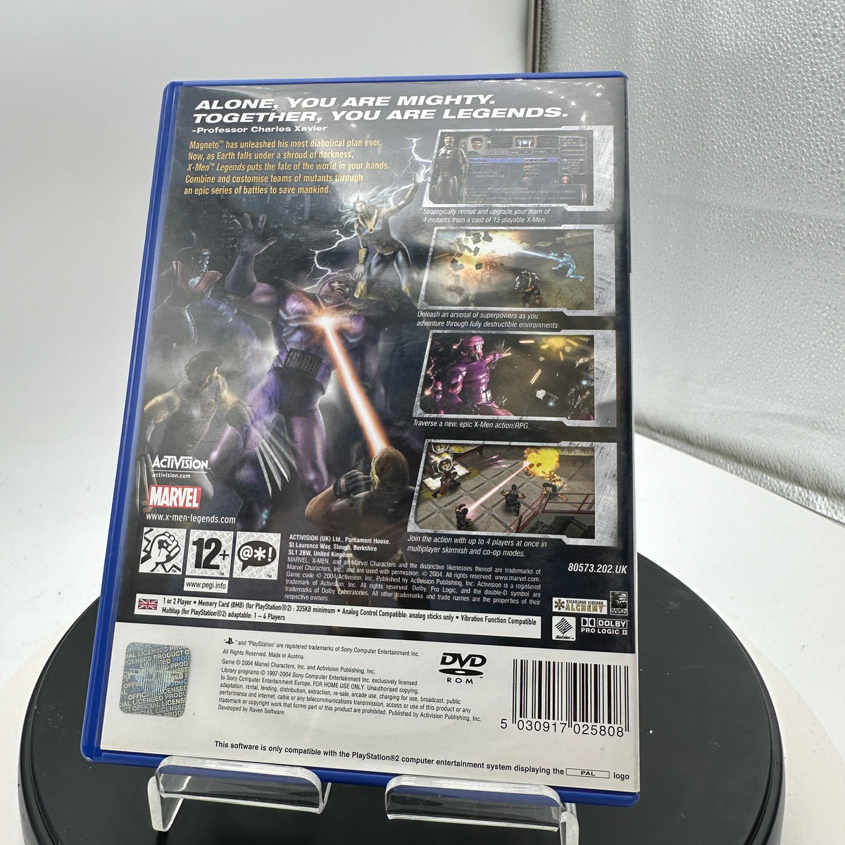 PAL PlayStation 2 X-Men Legends II Used With Box