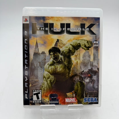 PS3 The Incredible Hulk PlayStation 3 Video Game Complete CIB Tested