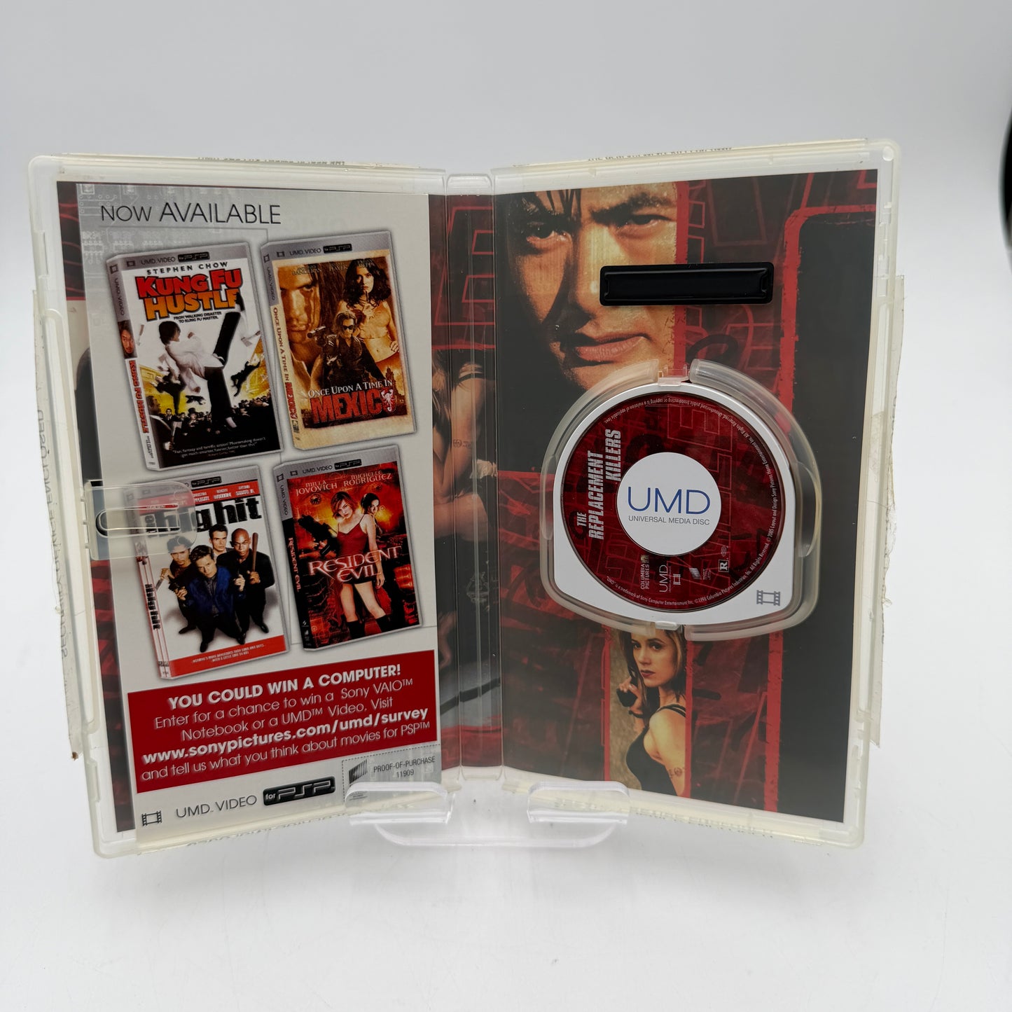 PSP The Replacement Killers UMD Video Game Used with Box