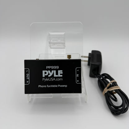 PYLE PRO Phono Turntable Pre-Amplifier PP999 - Black - Used