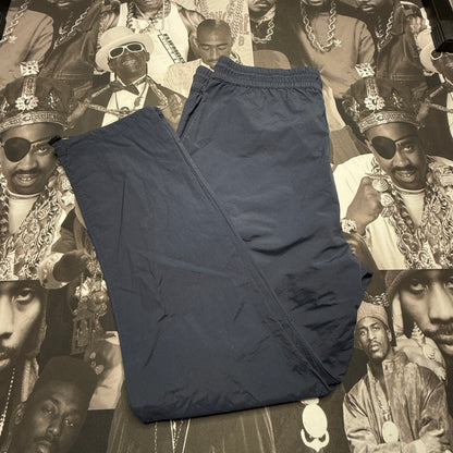 Pacsun Nylon Drawsting Cargo Pants Navy Blue sz XL