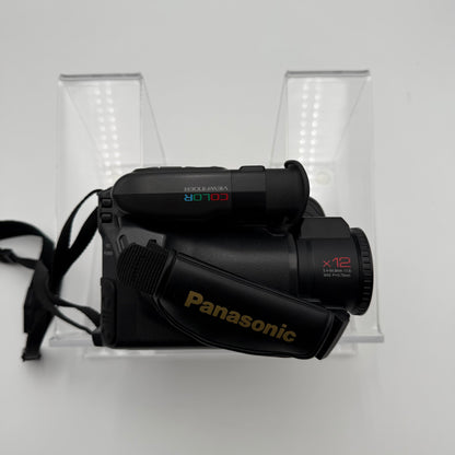 Vintage 1994 Panasonic Palmcorder IQ Black Camcorder - Used - Free Shipping