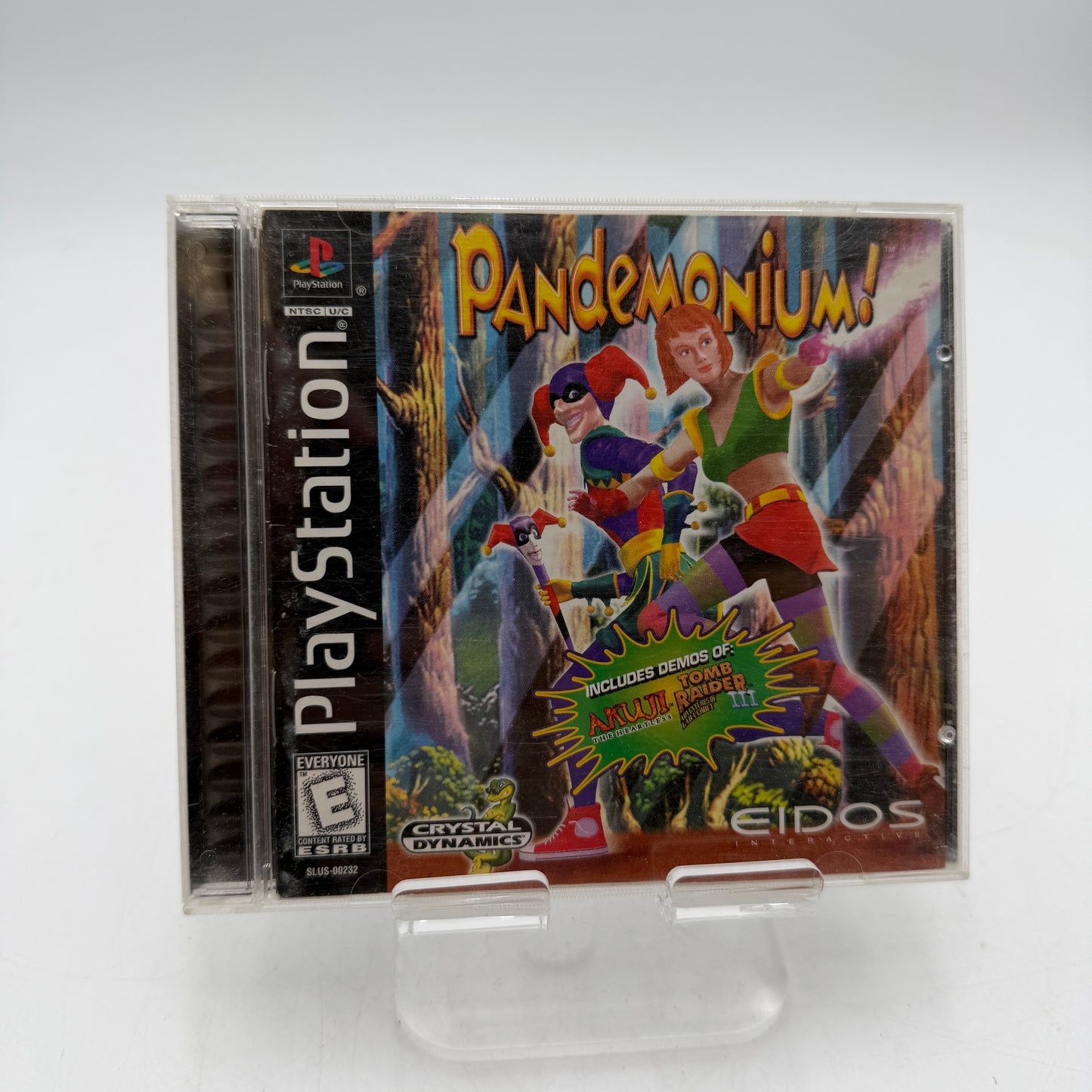 Pandemonium Video Game for PlayStation PS1 Complete w/ Case, Manual & Inserts
