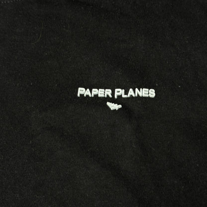 Paper Planes Heavyweight Oversized Tee Black XL