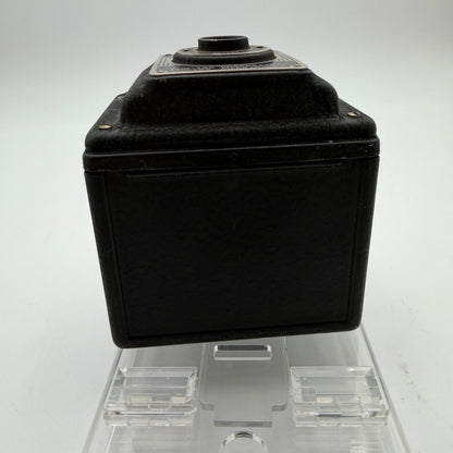 Pho-Tak Vintage Traveler 120 Roll Film Metal Box Camera Plus Extras!